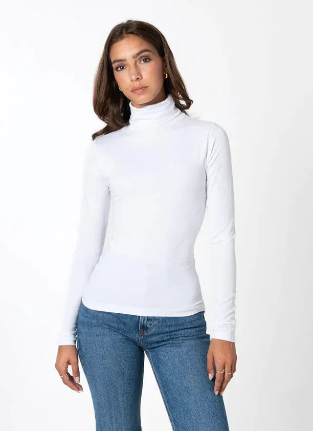 Bamboo Basic Turtleneck sold by Uforia Muse product image thumbnail 2
