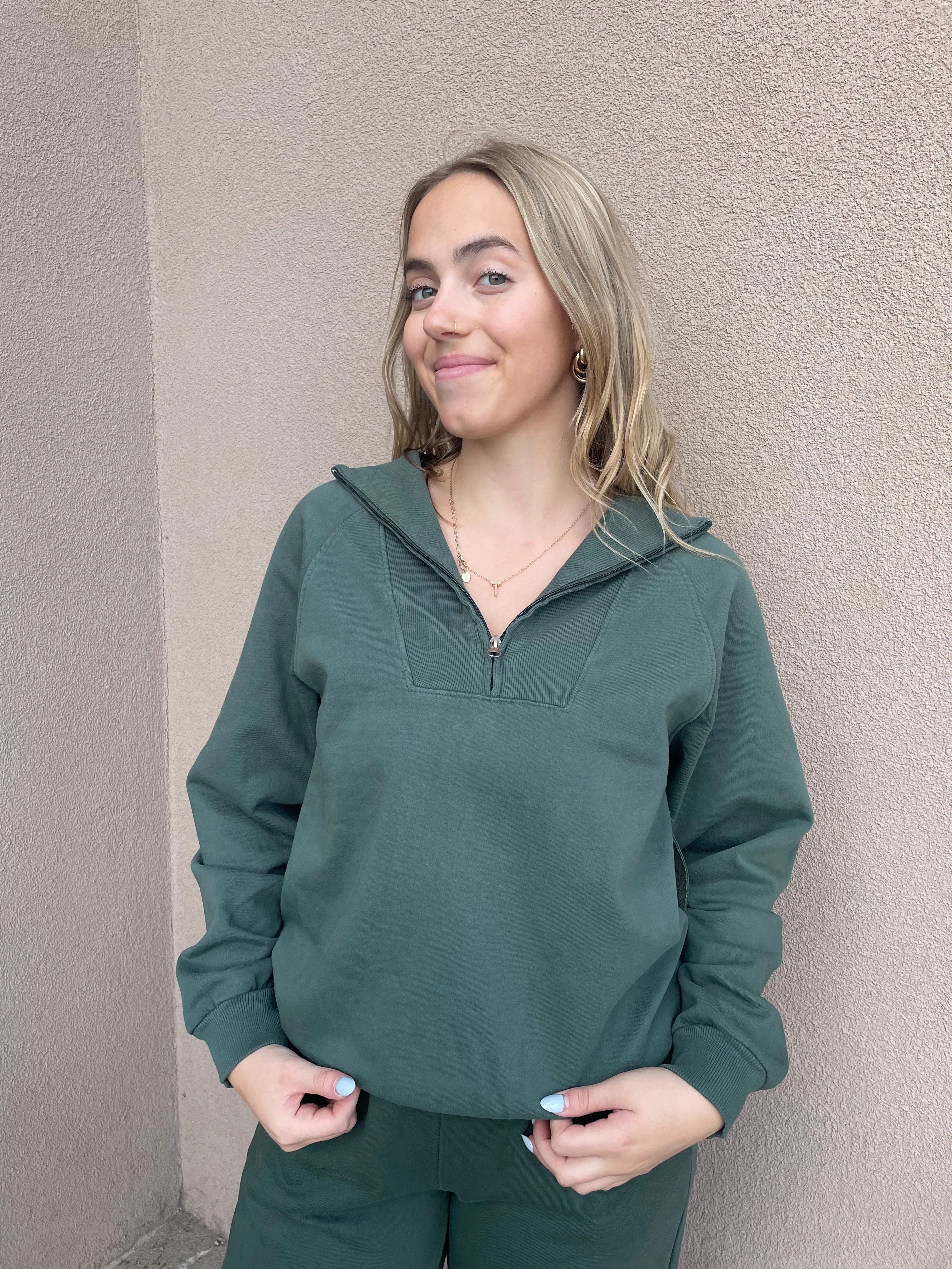 Maurica Half Zip - Rd Style sold by Uforia Muse product image thumbnail 2