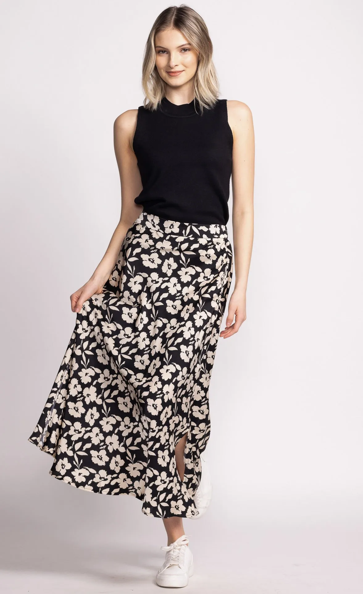 Kelly Long Skirt- Pink Martini sold by Uforia Muse product image thumbnail 4