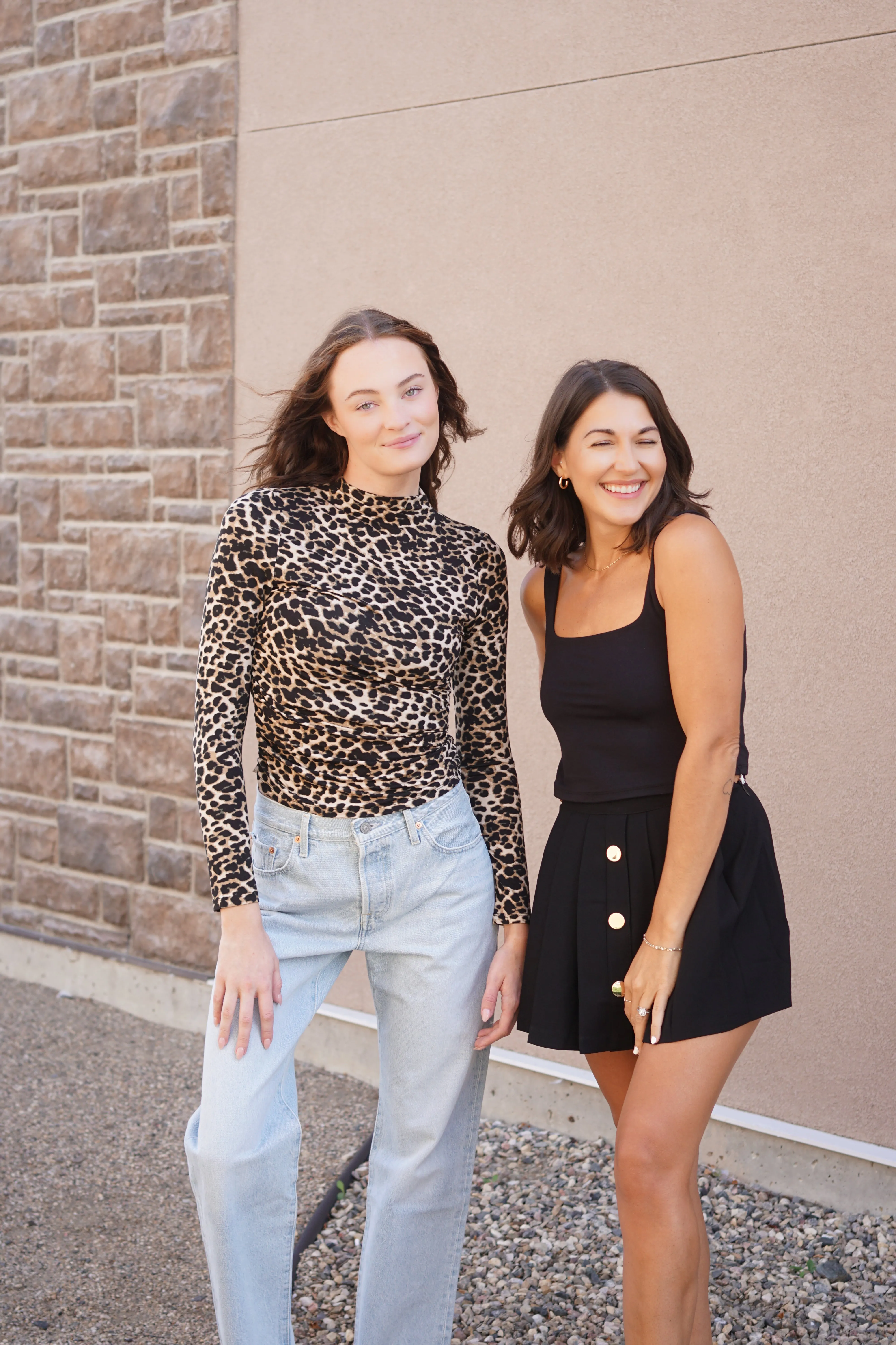 Cheetah L/S Top- Dex sold by Uforia Muse product image thumbnail 2