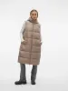 Ligaane Vest-taupe- Vero Moda sold by Uforia Muse