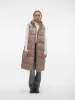 Ligaane Vest-taupe- Vero Moda sold by Uforia Muse