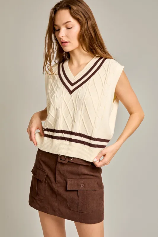 Collegiate Vest sold by Uforia Muse