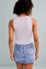 Grey Bow Top sold by Uforia Muse