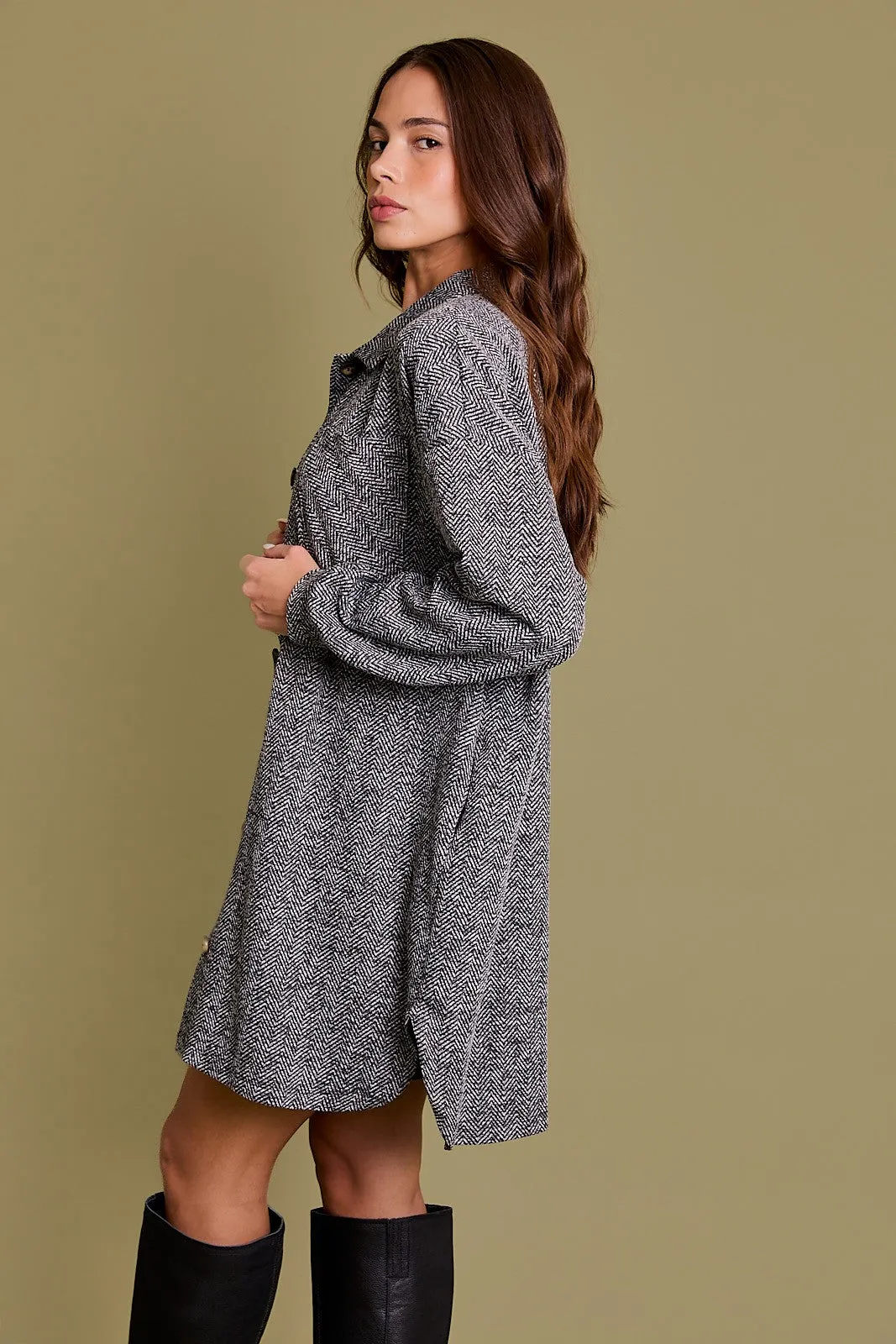 Chevon Jacket sold by Uforia Muse product image thumbnail 4