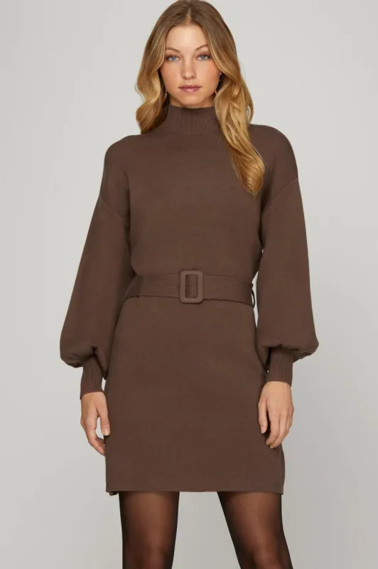 Coco Sweater Dress - She & Sky sold by Uforia Muse