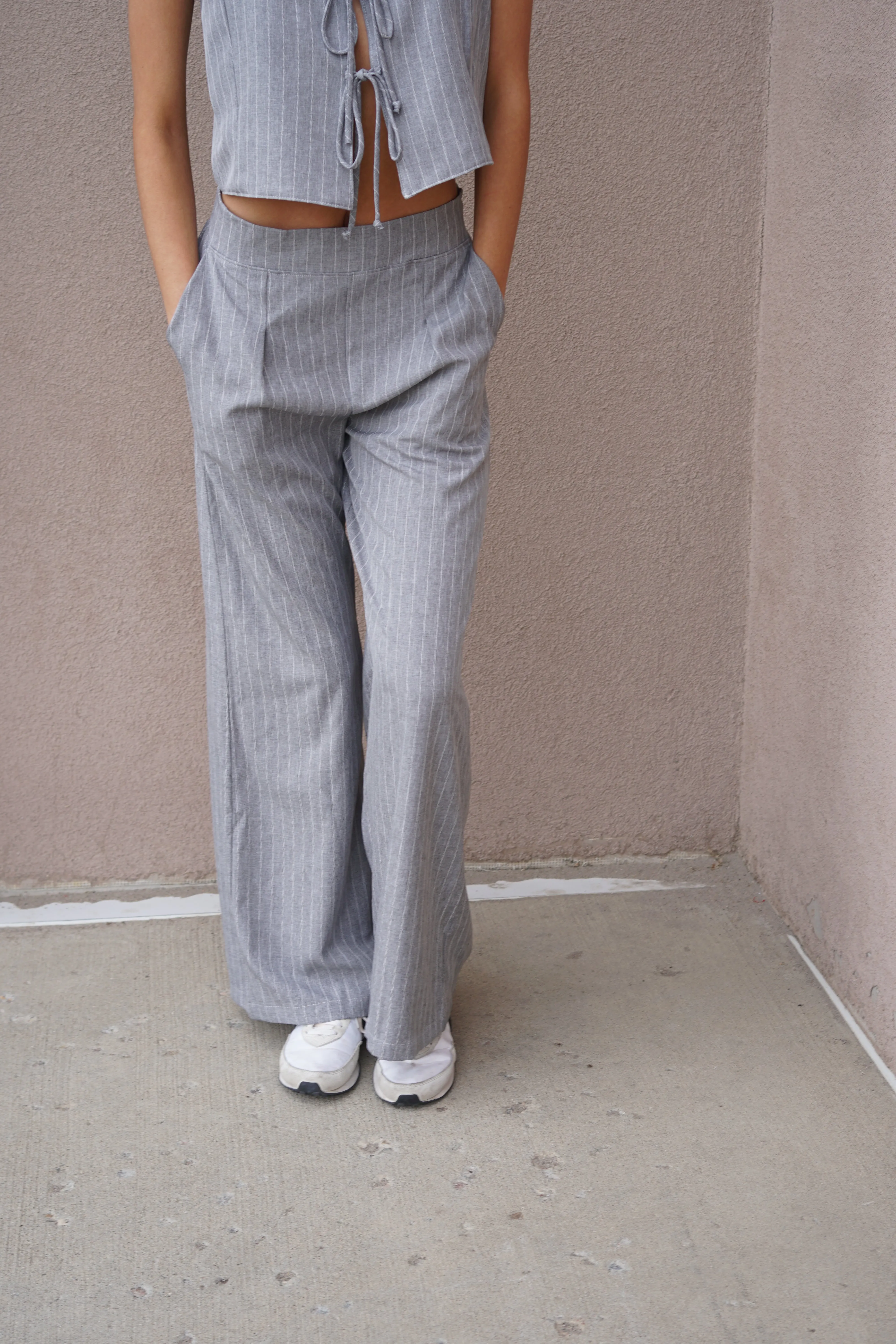 Pinstriped Trouser sold by Uforia Muse product image thumbnail 2