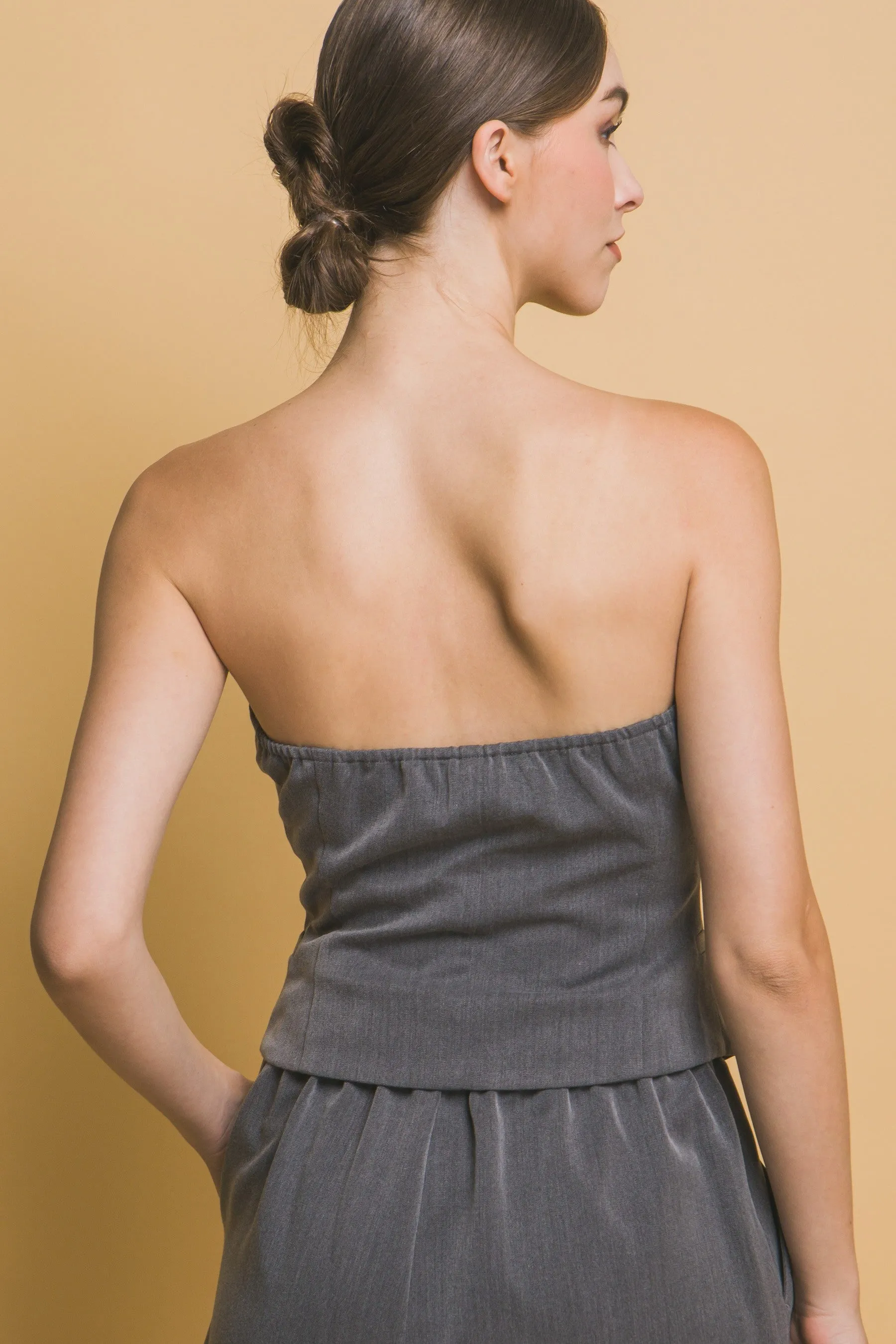 Strapless Vest Top - Love Tree sold by Uforia Muse product image thumbnail 2