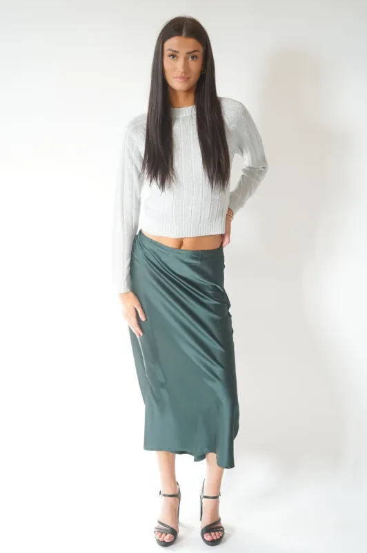 Vanja Silver Sweater- Vero Moda sold by Uforia Muse