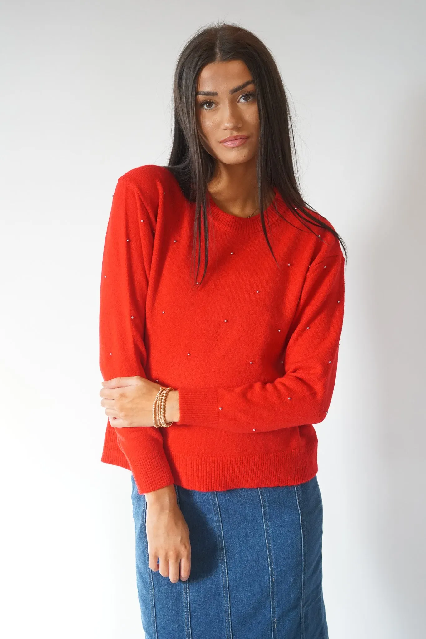 Stud Sweater- Dex sold by Uforia Muse