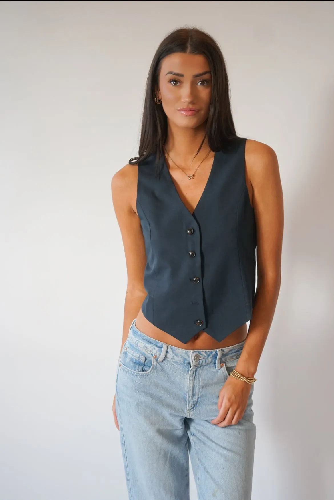 Pretty Garden Navy sold by Uforia Muse