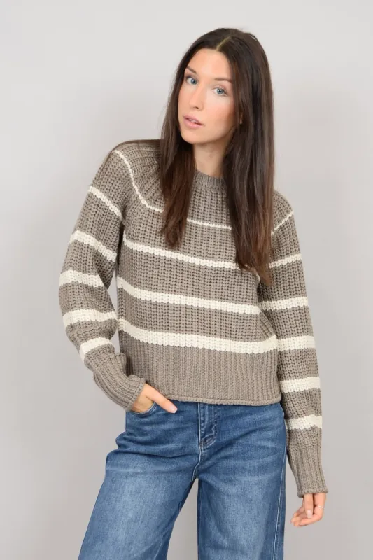 Hifza Strip Sweater- Rd Style sold by Uforia Muse