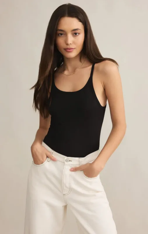 2nd Skin Tank-BLK- Z Supply sold by Uforia Muse