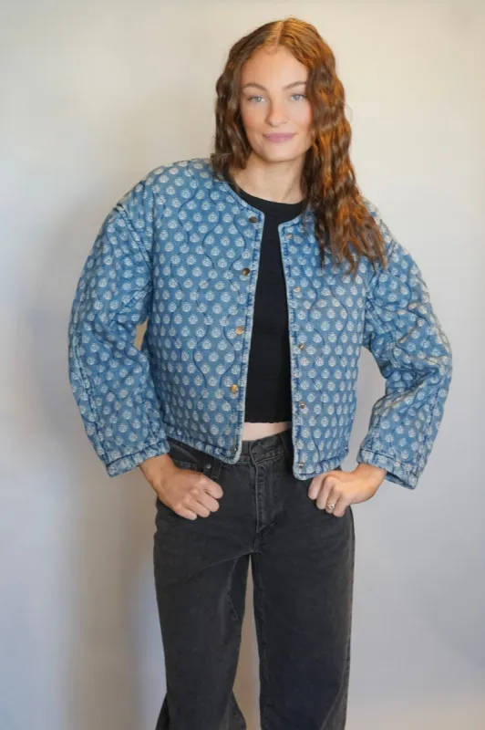 Rumer Quilted Jacket- Levi's sold by Uforia Muse