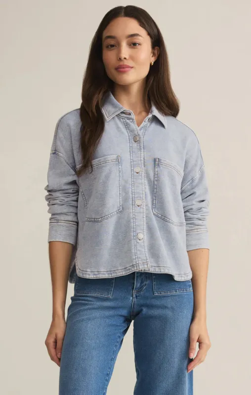 All Day Knit Crop Jacket- Z Supply sold by Uforia Muse