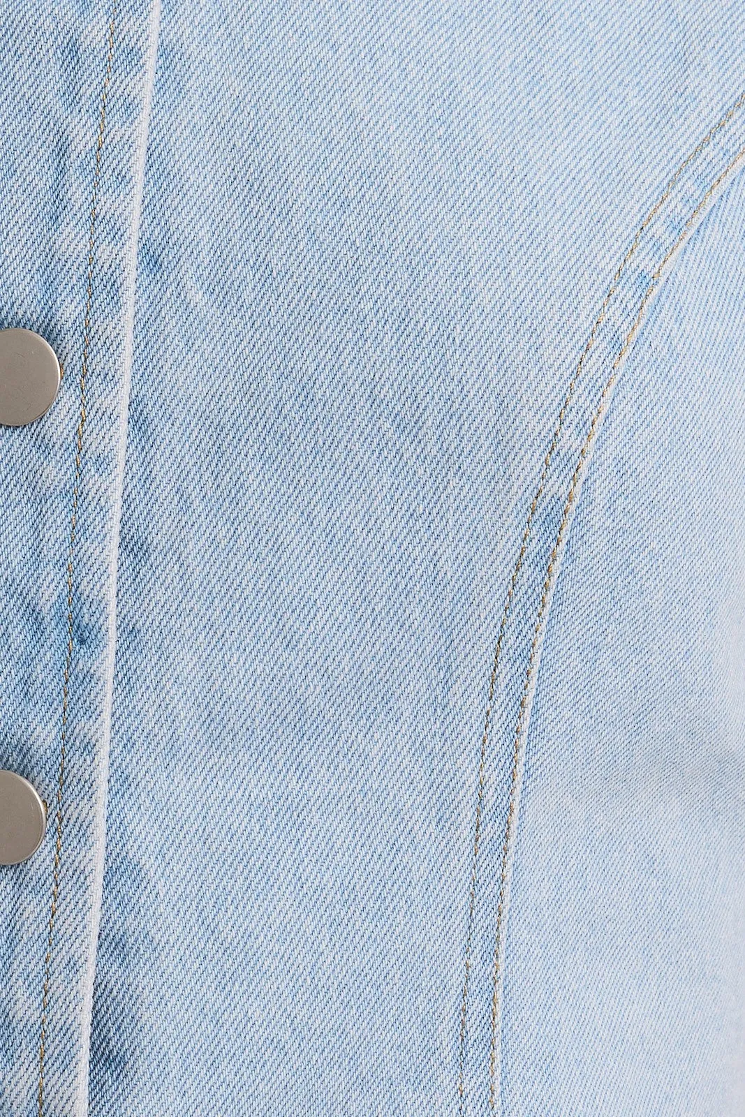 Felicity Denim Vest sold by Uforia Muse product image thumbnail 4