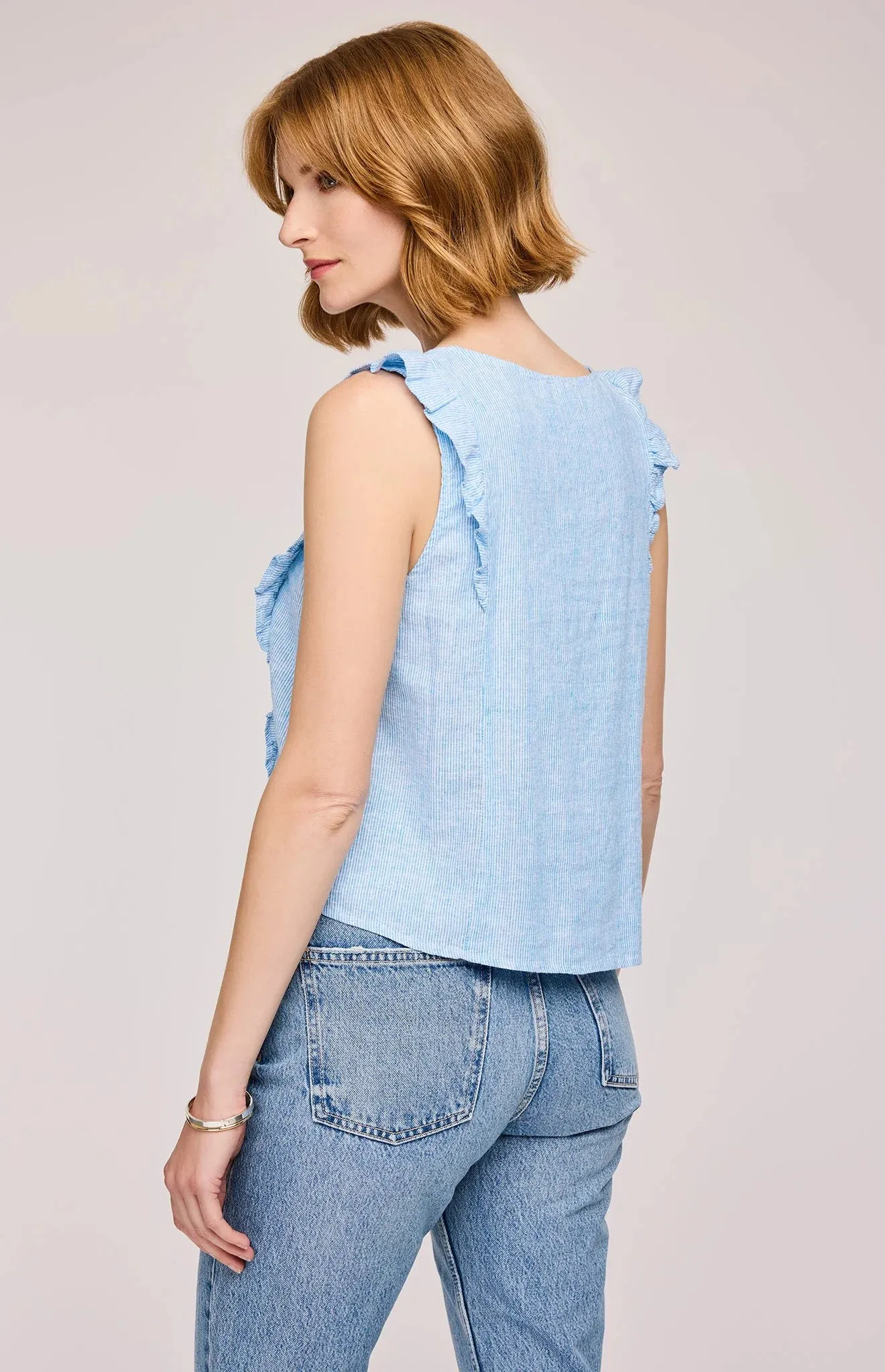 Sylvie Capri Top- Gentle Fawn sold by Uforia Muse product image thumbnail 2