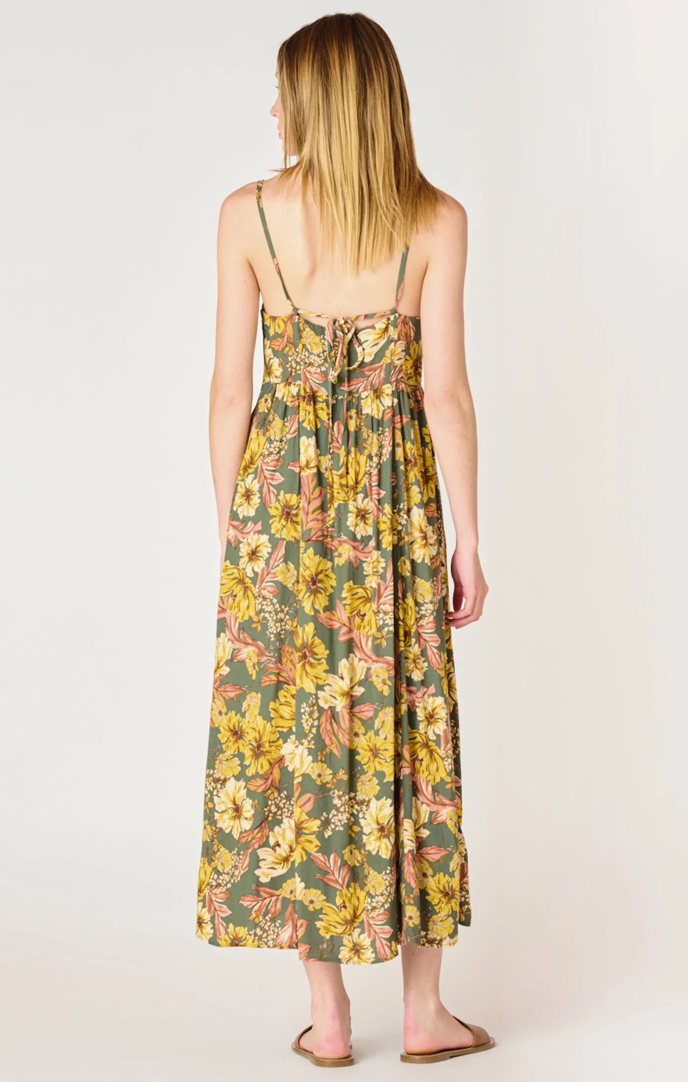 Floral Tie Back Dress - Dex sold by Uforia Muse product image thumbnail 2