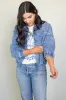 Annie Denim Bomber- Shop Teach sold by Uforia Muse