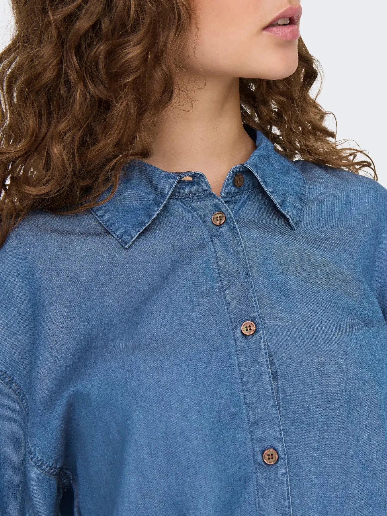 Charis Shirt-Med Blue- Only sold by Uforia Muse product image thumbnail 2