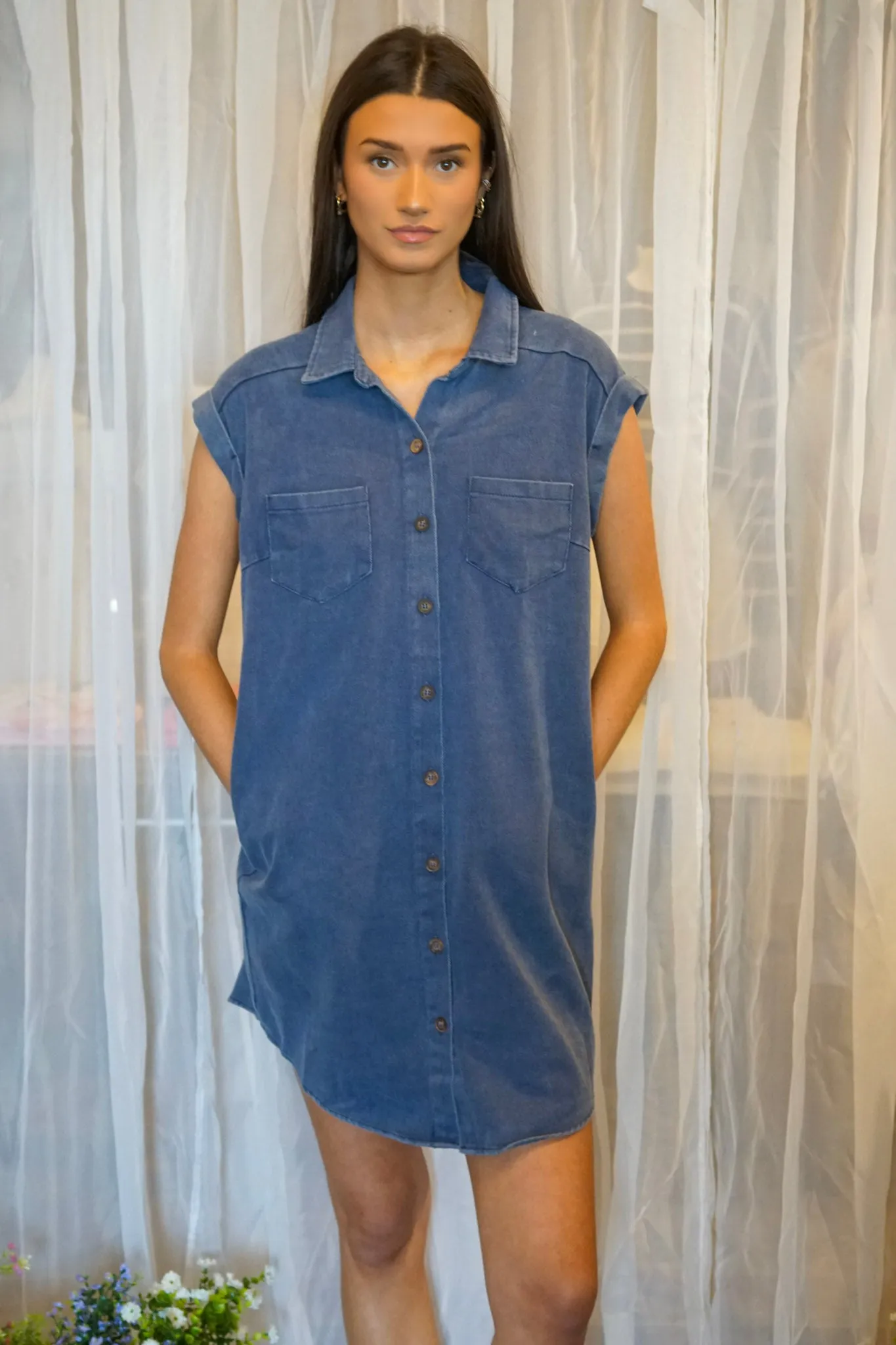 Remi Shirt Dress- She & Sky sold by Uforia Muse