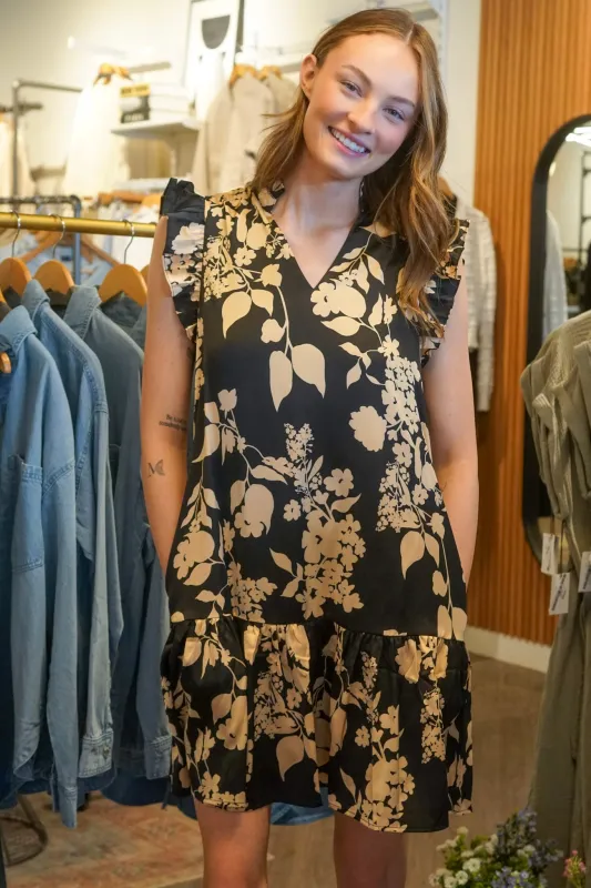 Dina Dress- Pink Martini sold by Uforia Muse