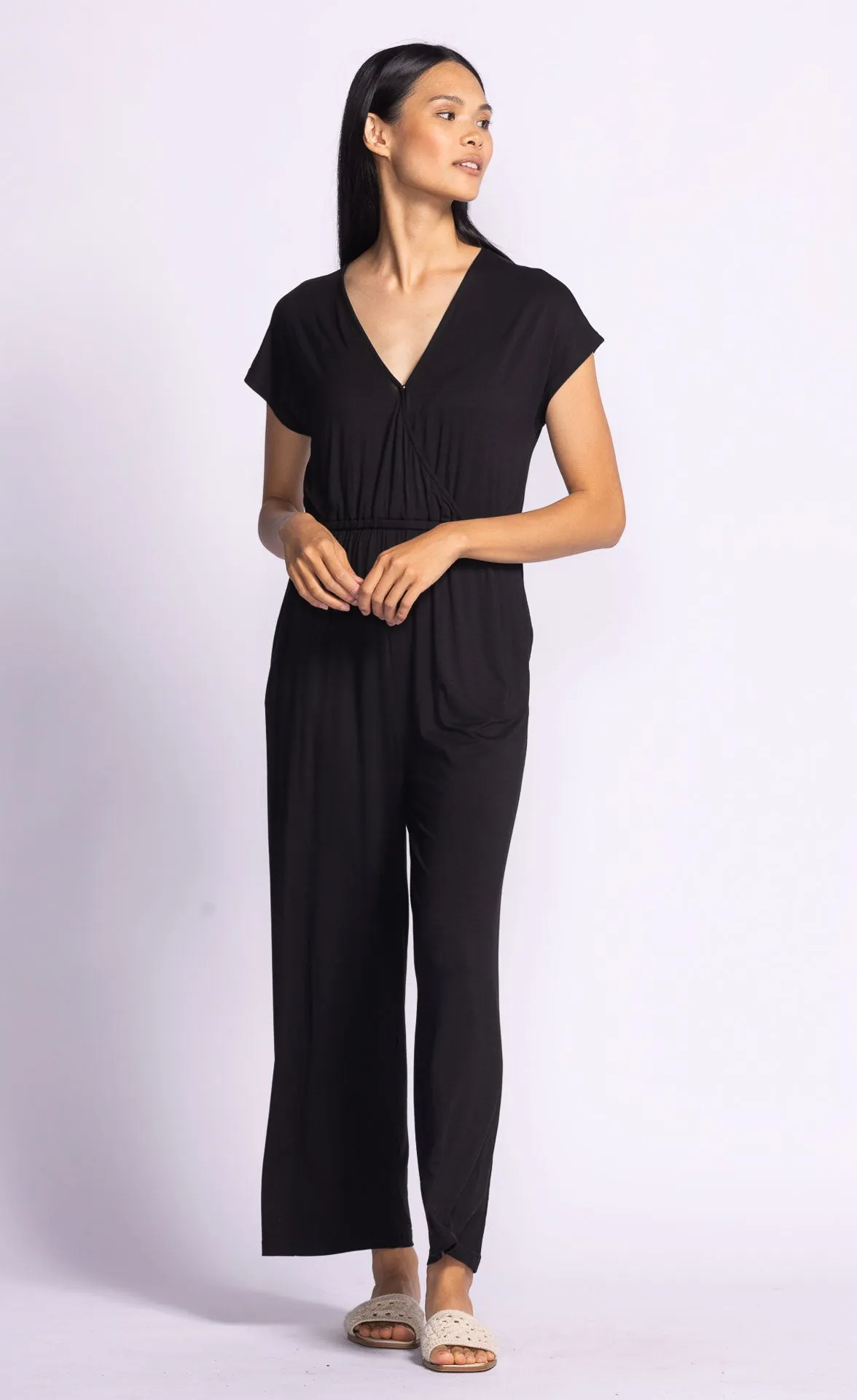 Eli Jumpsuit- Pink Martini sold by Uforia Muse product image thumbnail 3