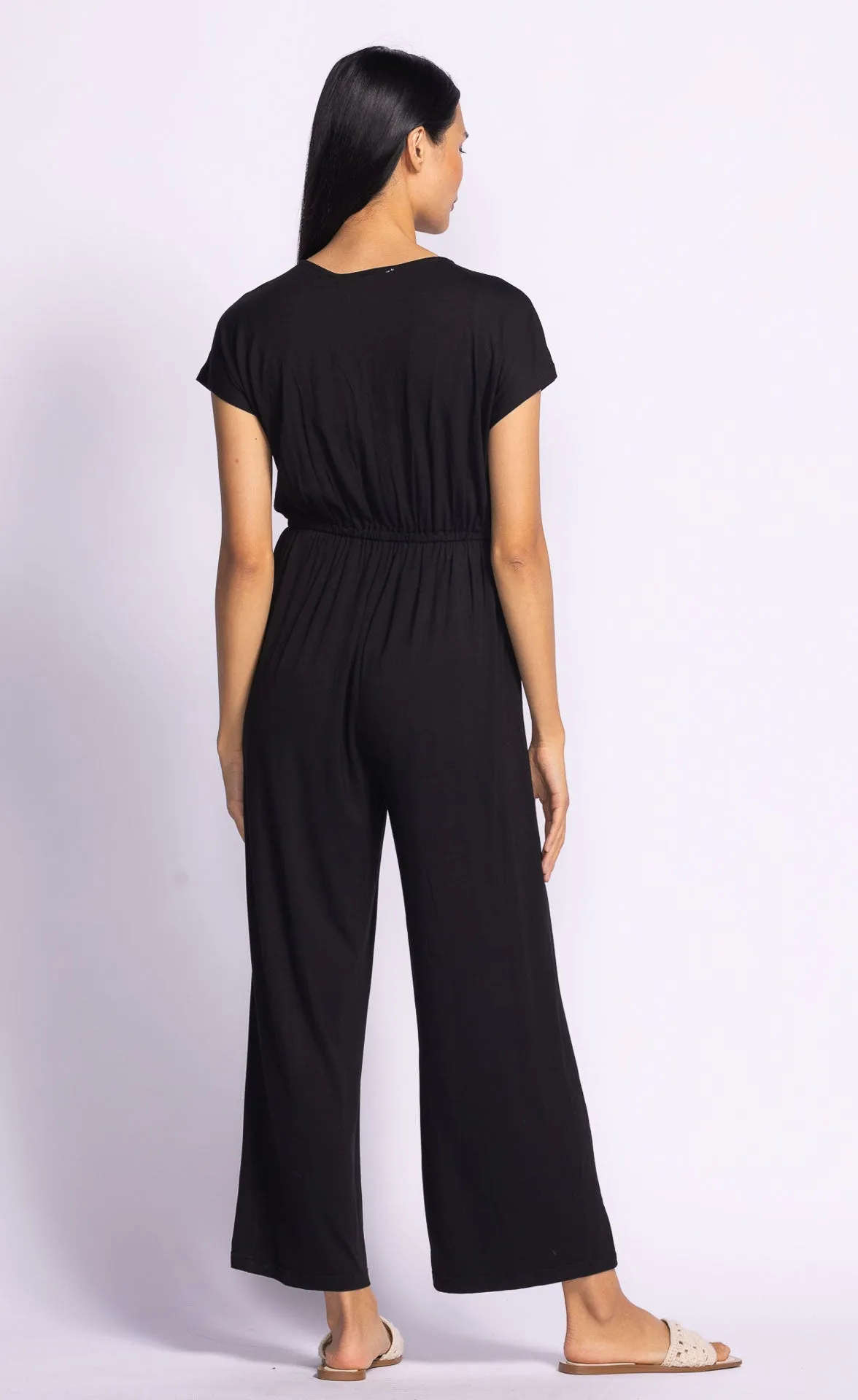 Eli Jumpsuit- Pink Martini sold by Uforia Muse product image thumbnail 2
