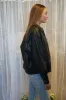 Dexter Vegan Leather Bomber sold by Uforia Muse