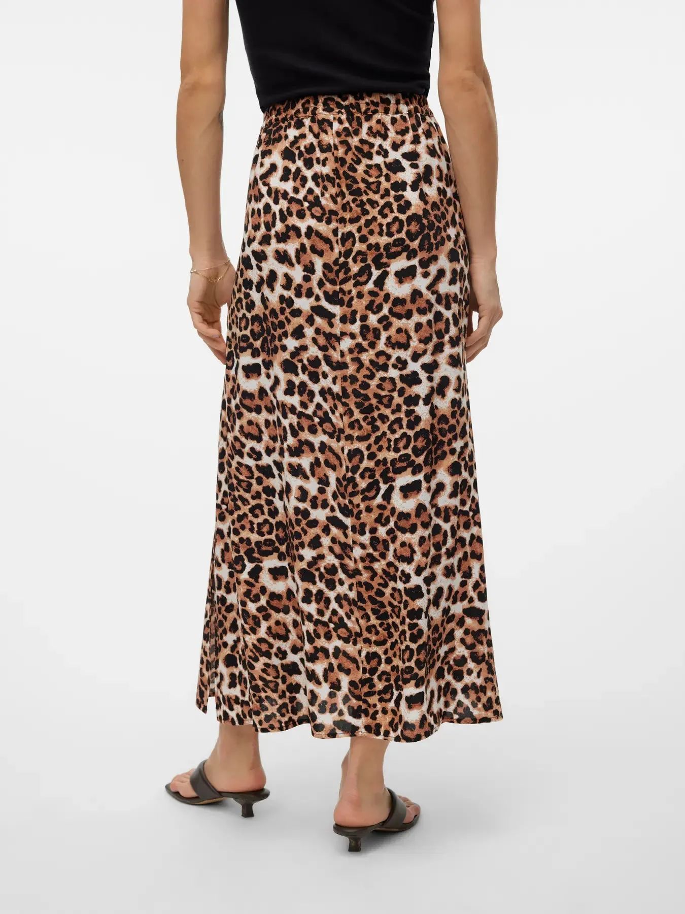 Easy Joy Maxi Skirt- Leopard sold by Uforia Muse product image thumbnail 2