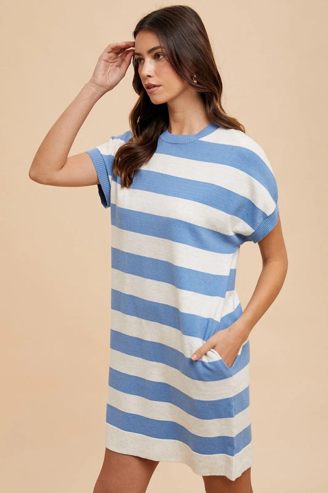 Nautical Tunic Dress sold by Uforia Muse product image thumbnail 4