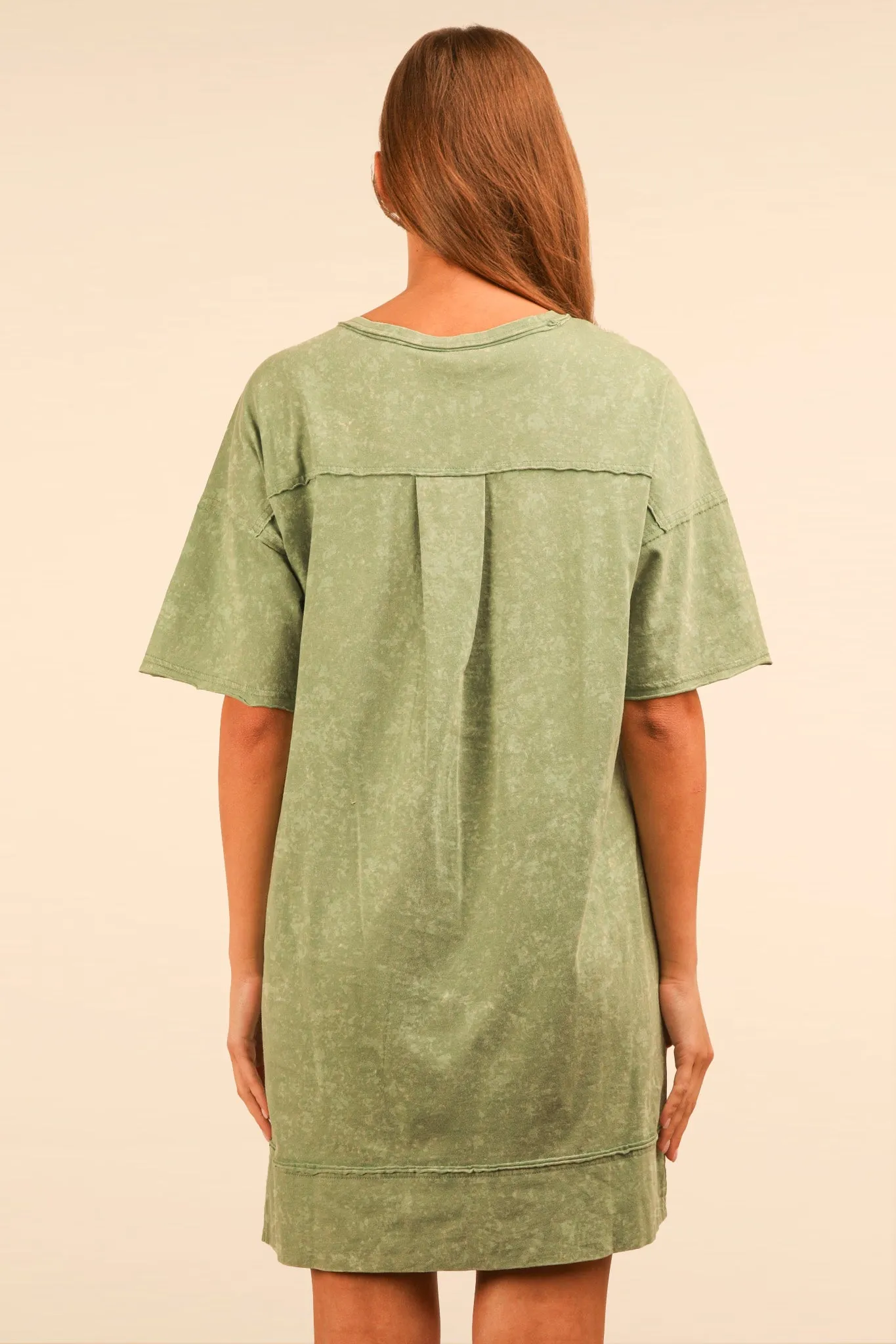 Mineral Tee Dress sold by Uforia Muse product image thumbnail 2