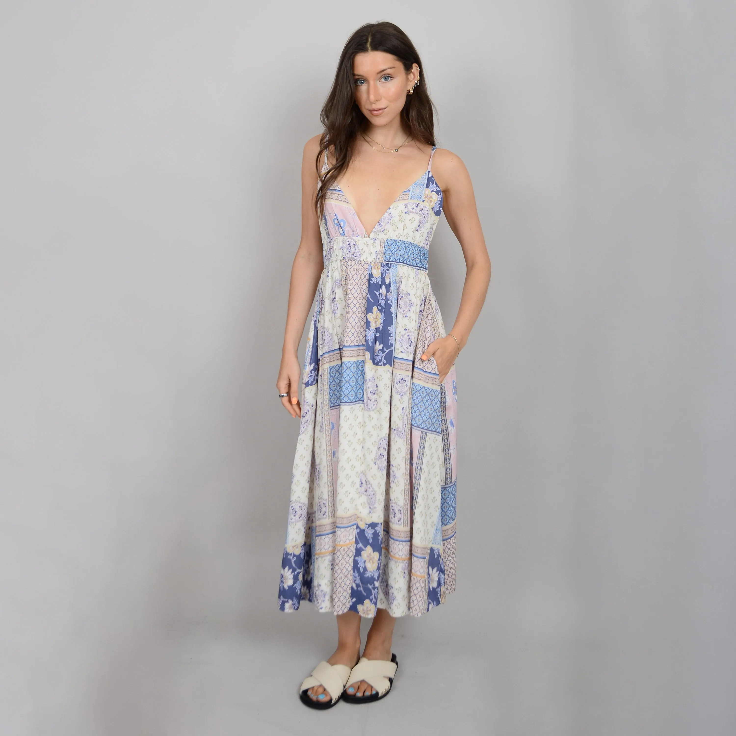 Drimma Patterned Dress- Rd Style sold by Uforia Muse