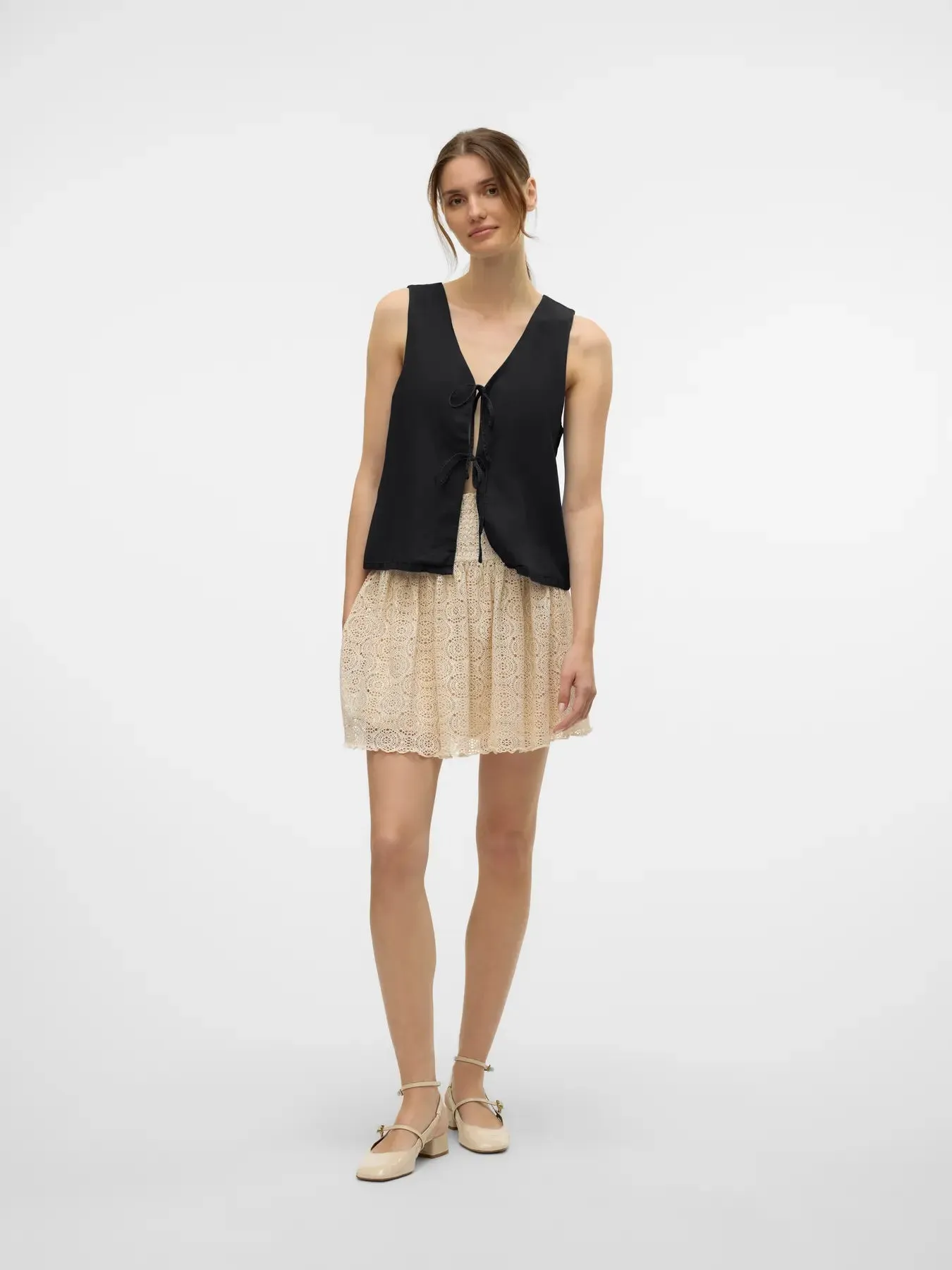 Fleur Tencel Top- Vero Moda sold by Uforia Muse product image thumbnail 5