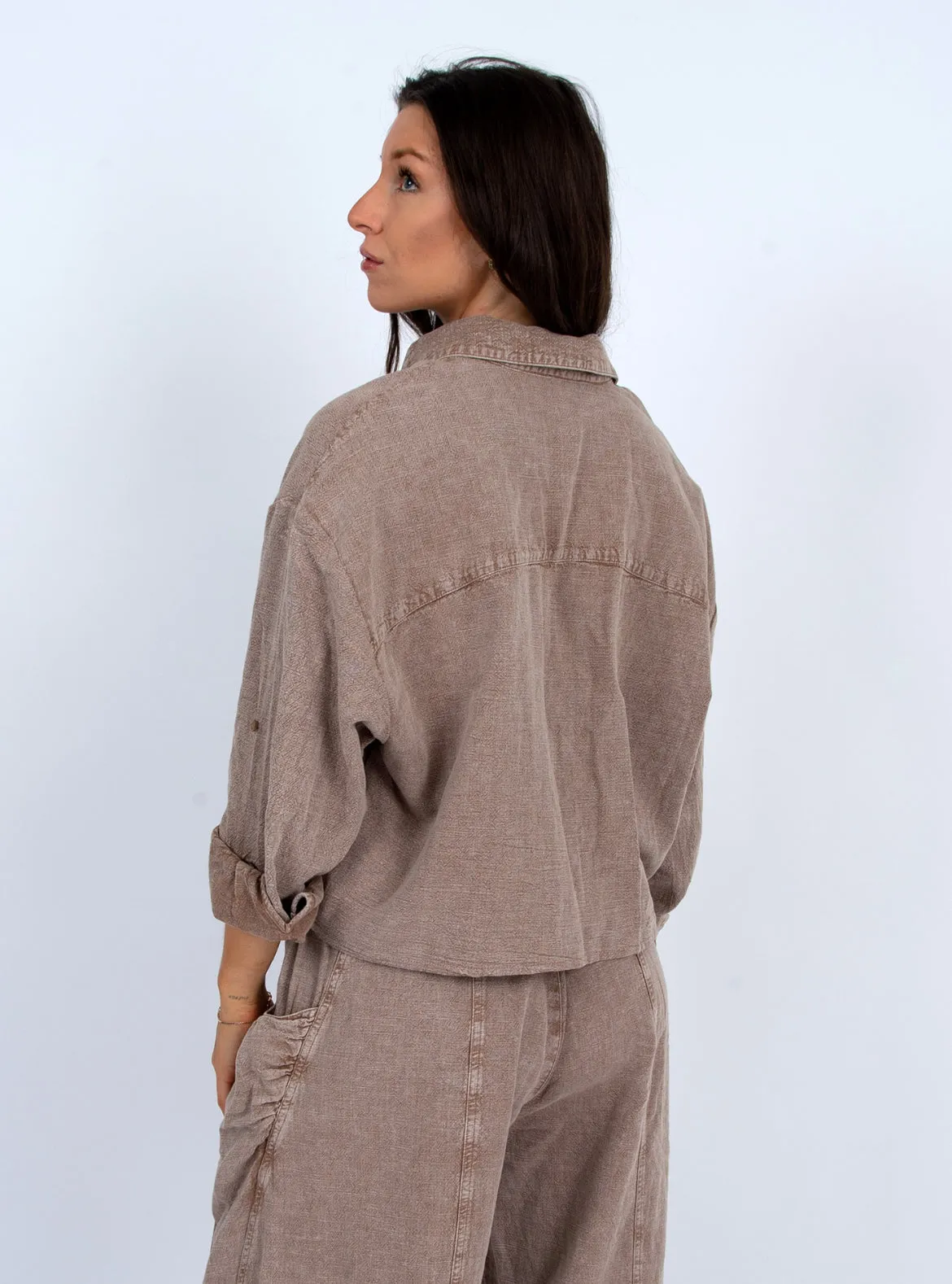 Derwin Mineral Wash Shirt- Rd Style sold by Uforia Muse product image thumbnail 2