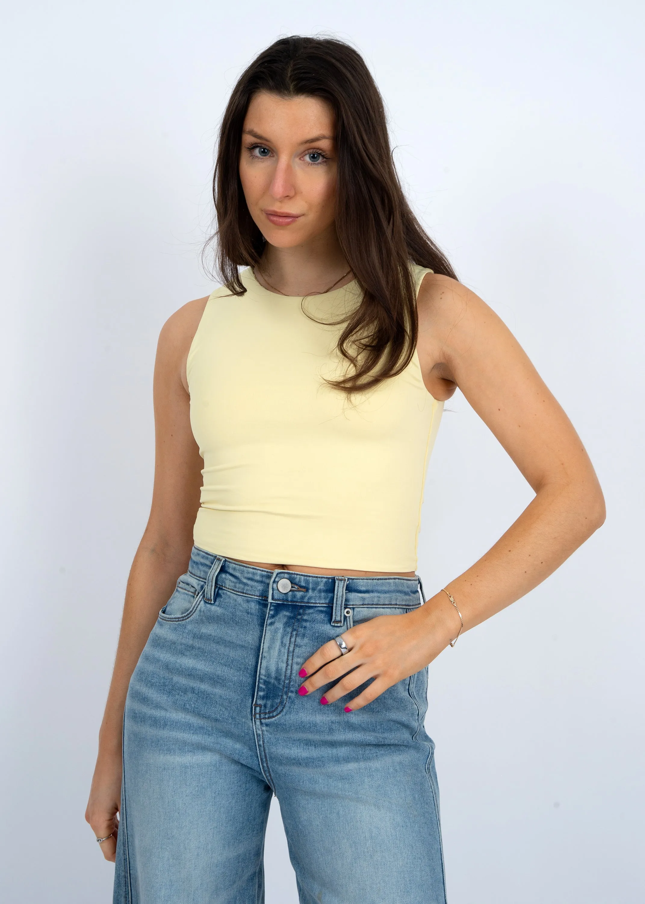 Roxanna Sleeveless-Double Cream-Rd Style sold by Uforia Muse product image thumbnail 2