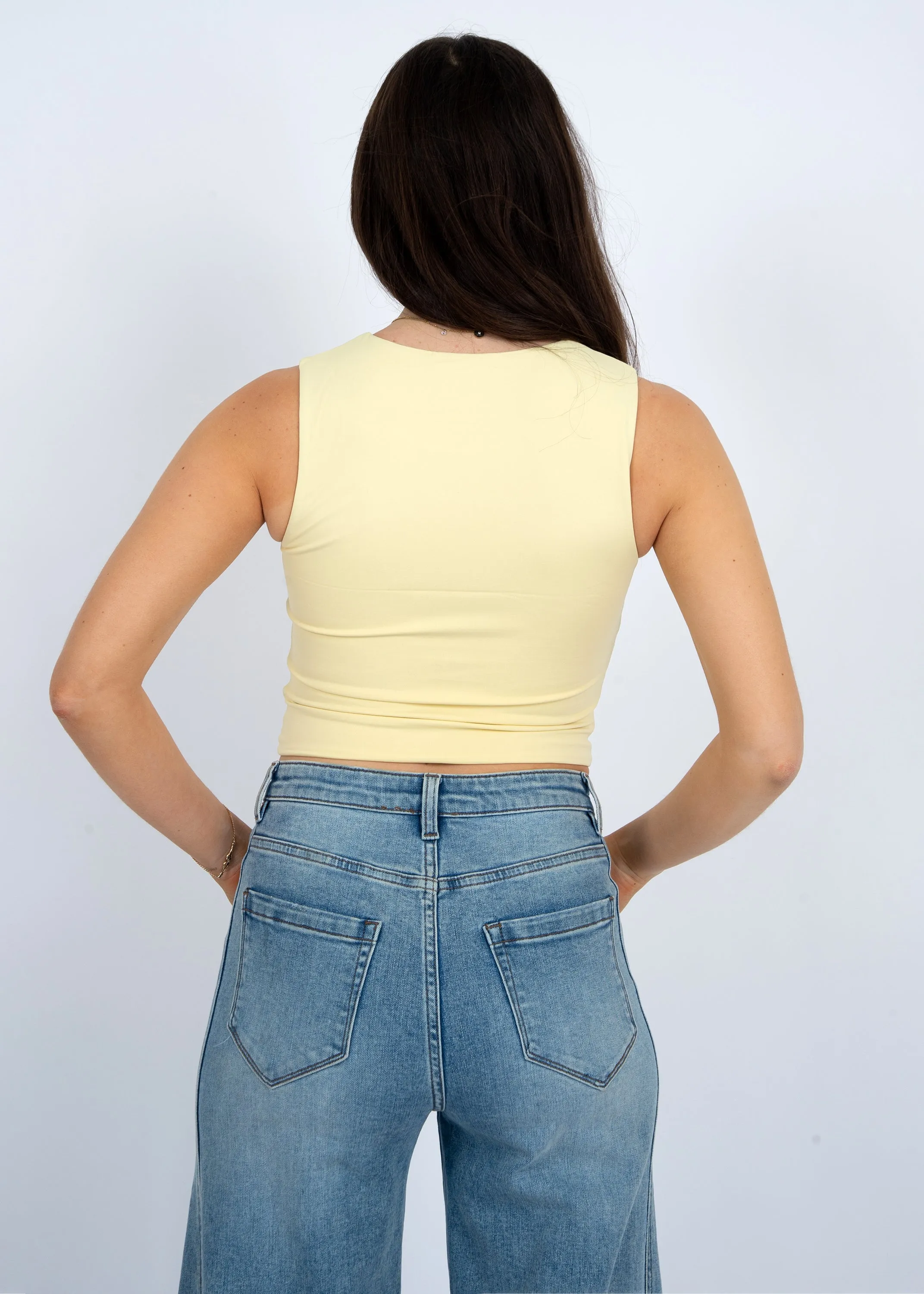 Roxanna Sleeveless-Double Cream-Rd Style sold by Uforia Muse product image thumbnail 3