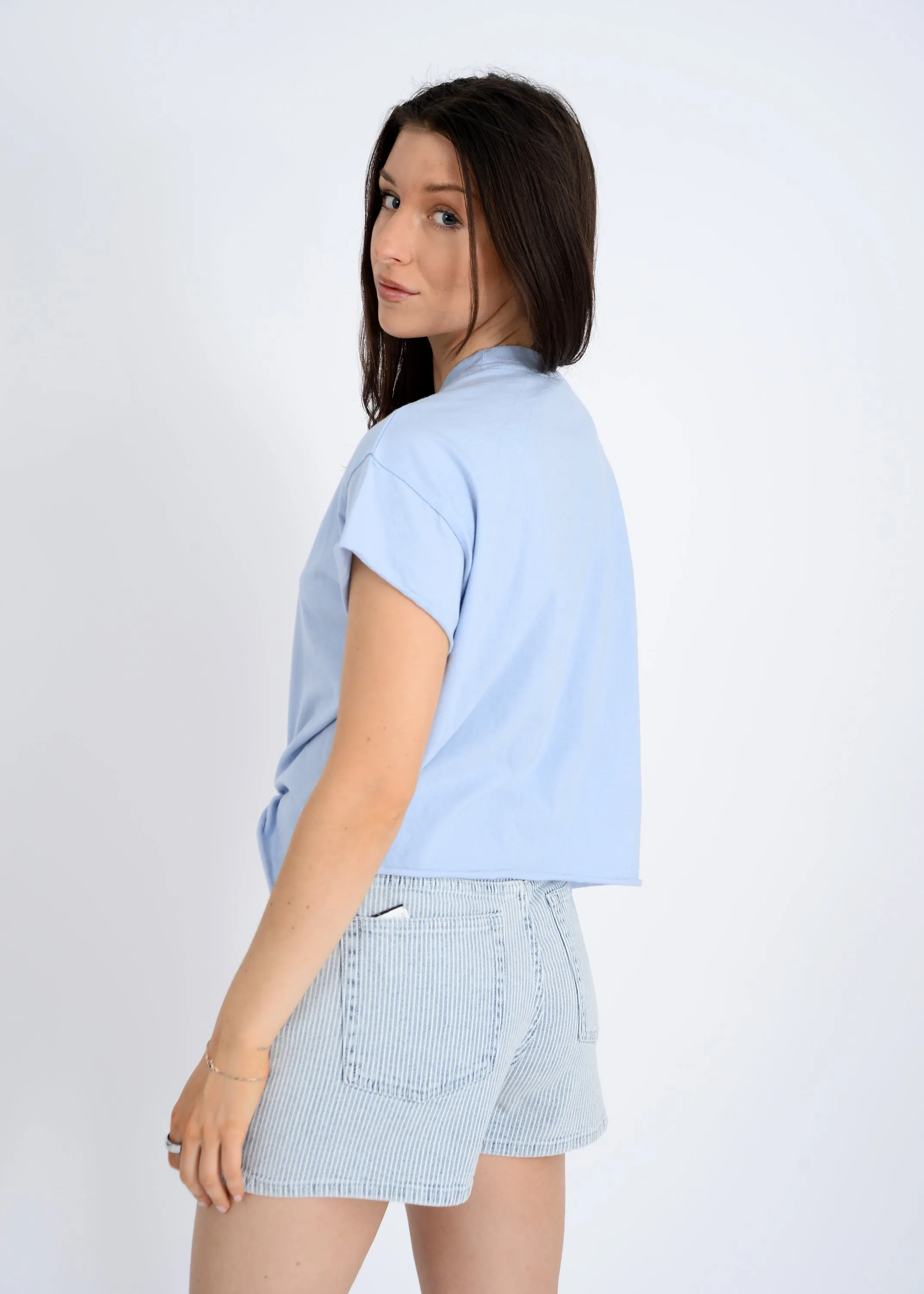 Tara Tee- Blue- Rd Style sold by Uforia Muse product image thumbnail 2