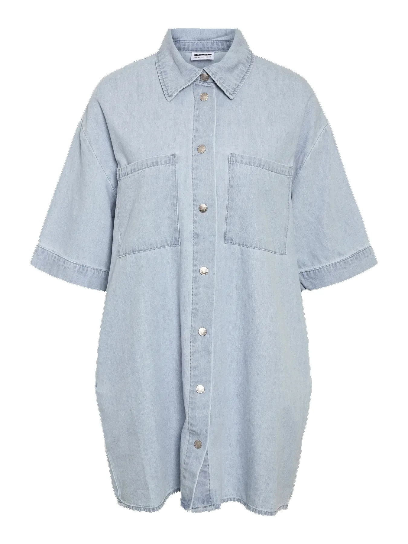 Oversize Denim Shirt Dress- Noisy May sold by Uforia Muse product image thumbnail 3