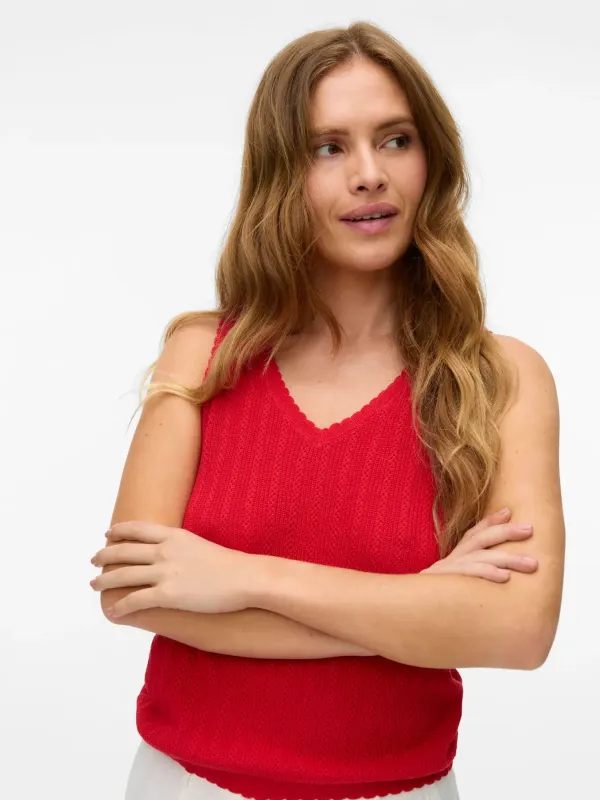 Luxlight Knit Tank-3 Colours!-Vero Moda sold by Uforia Muse
