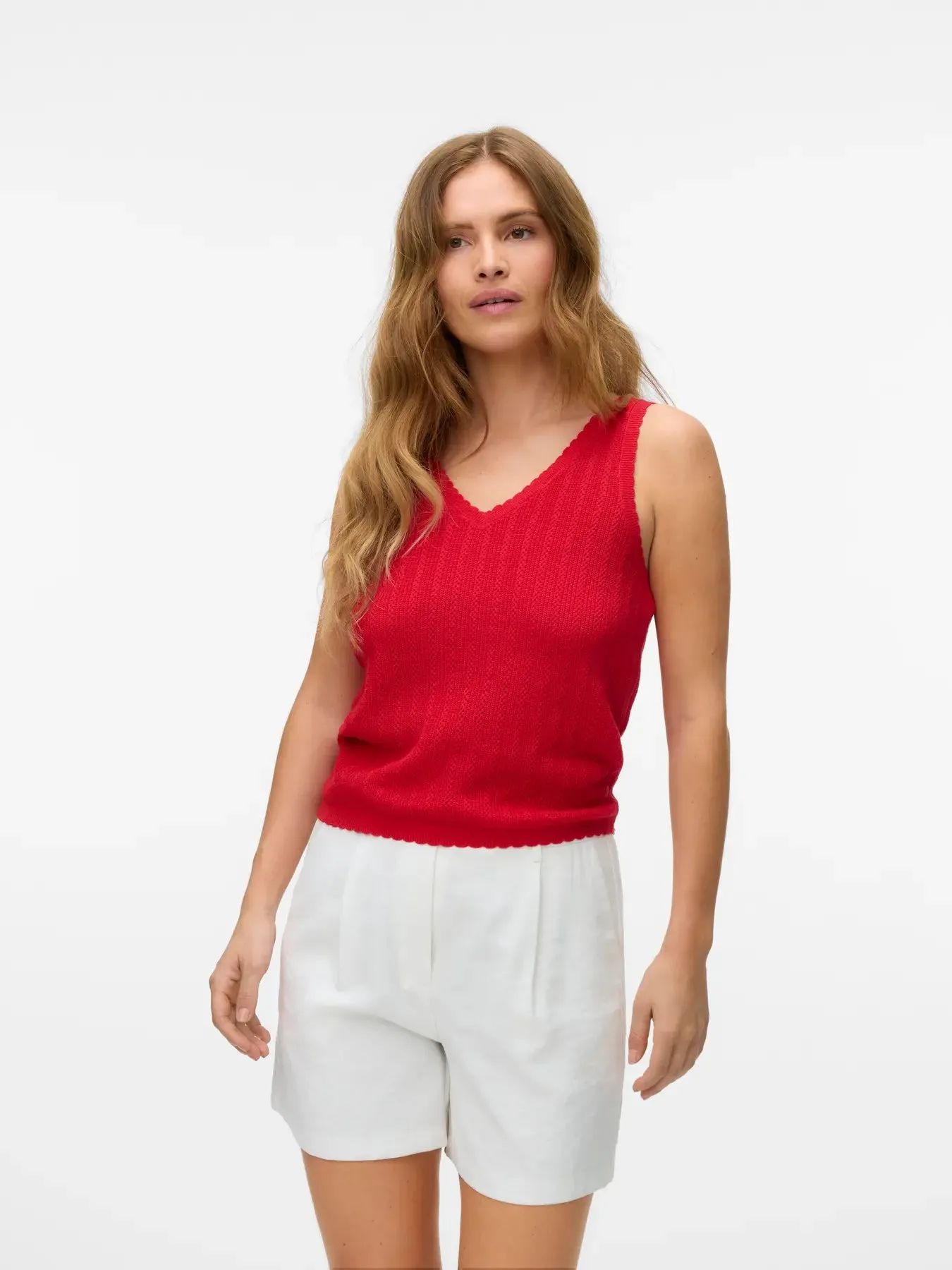 Luxlight Knit Tank-3 Colours!-Vero Moda sold by Uforia Muse product image thumbnail 4