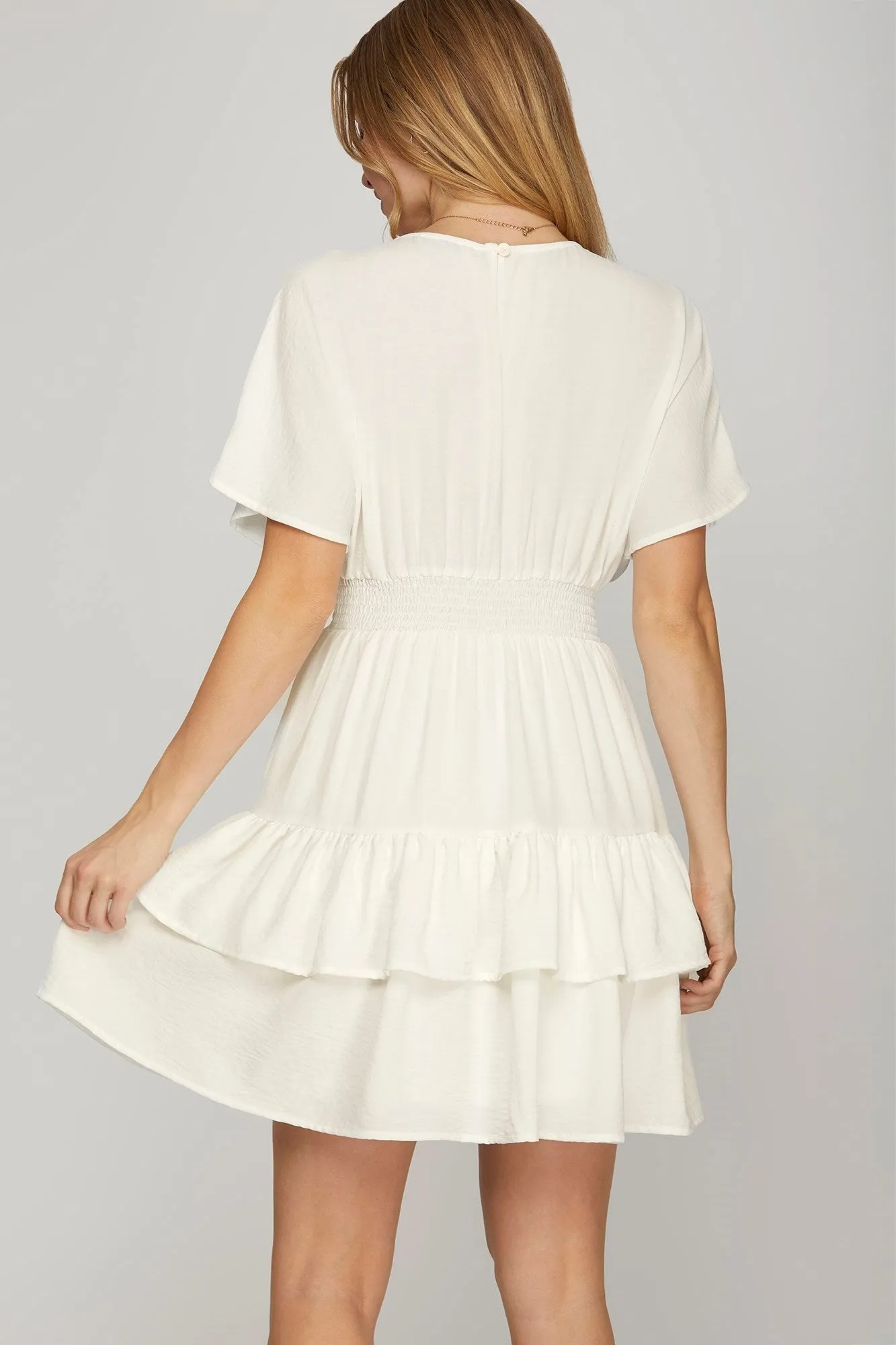 Brea Tiered Dress - She & Sky sold by Uforia Muse product image thumbnail 2