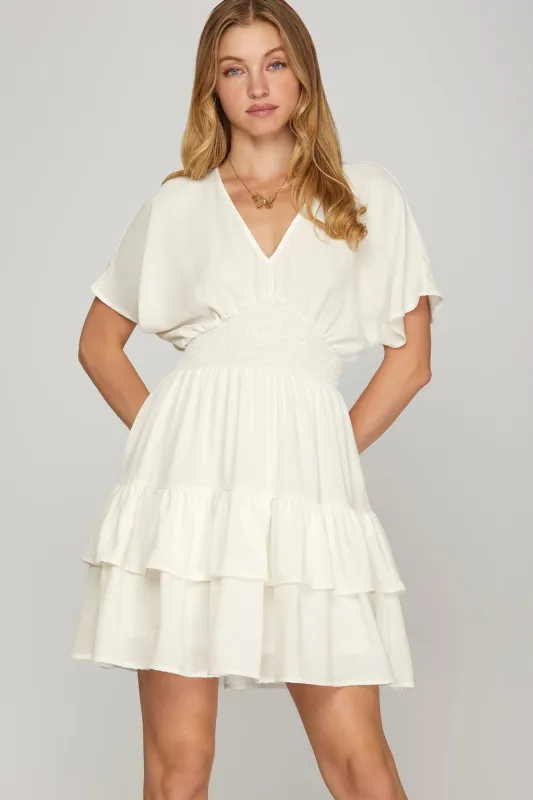 Brea Tiered Dress - She & Sky sold by Uforia Muse