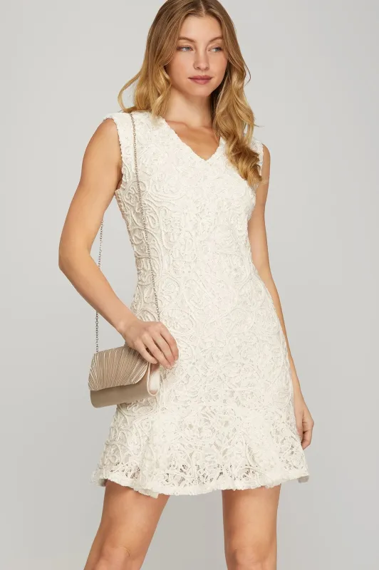 Sonia Lace Dress - She & Sky sold by Uforia Muse