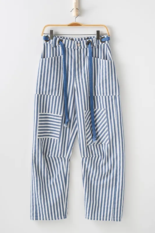 Worker Stripe Pant sold by Uforia Muse