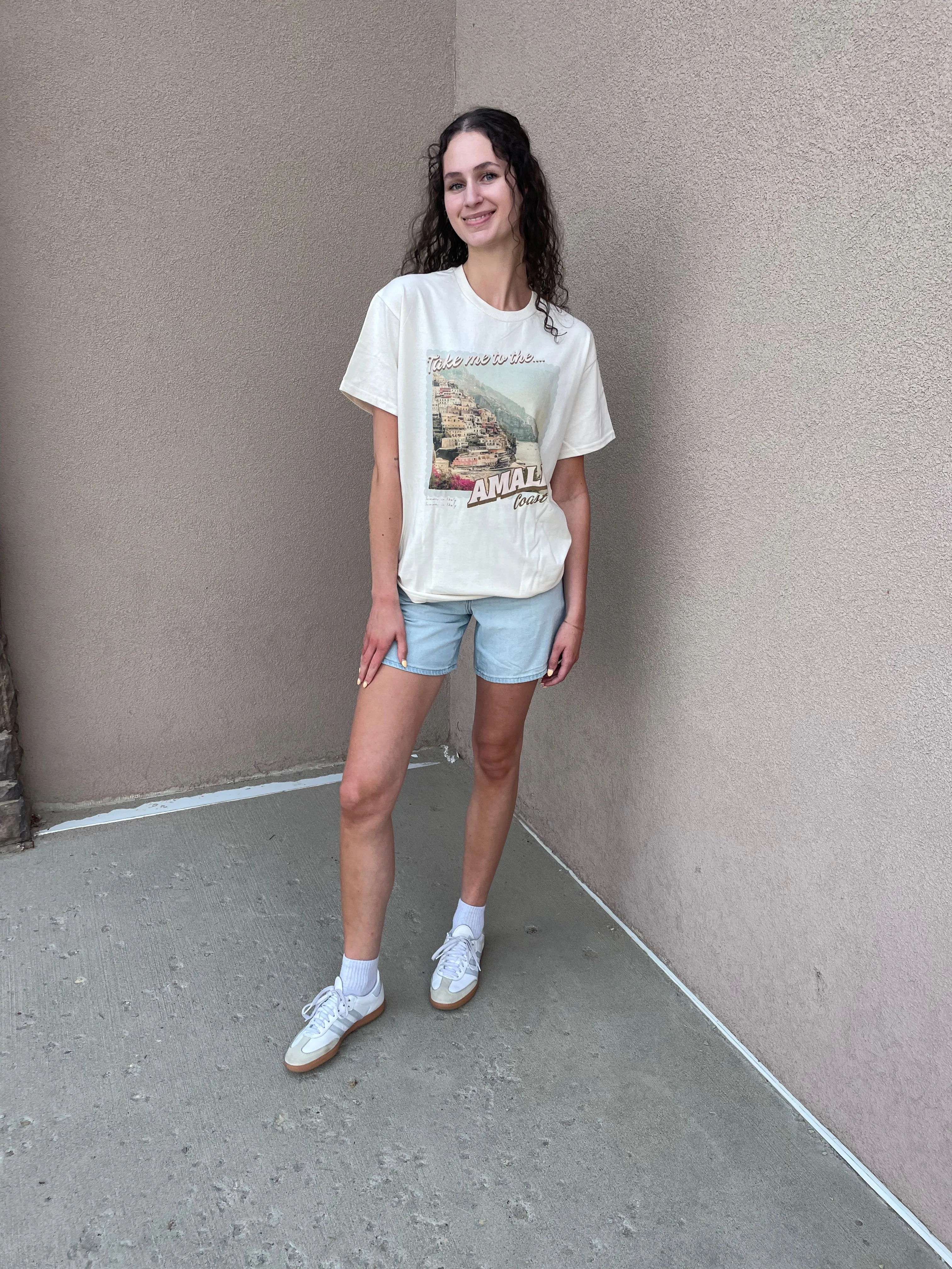 Amalfi Coast Tee sold by Uforia Muse product image thumbnail 2