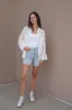 Dolman Slv Gauze Shirt sold by Uforia Muse