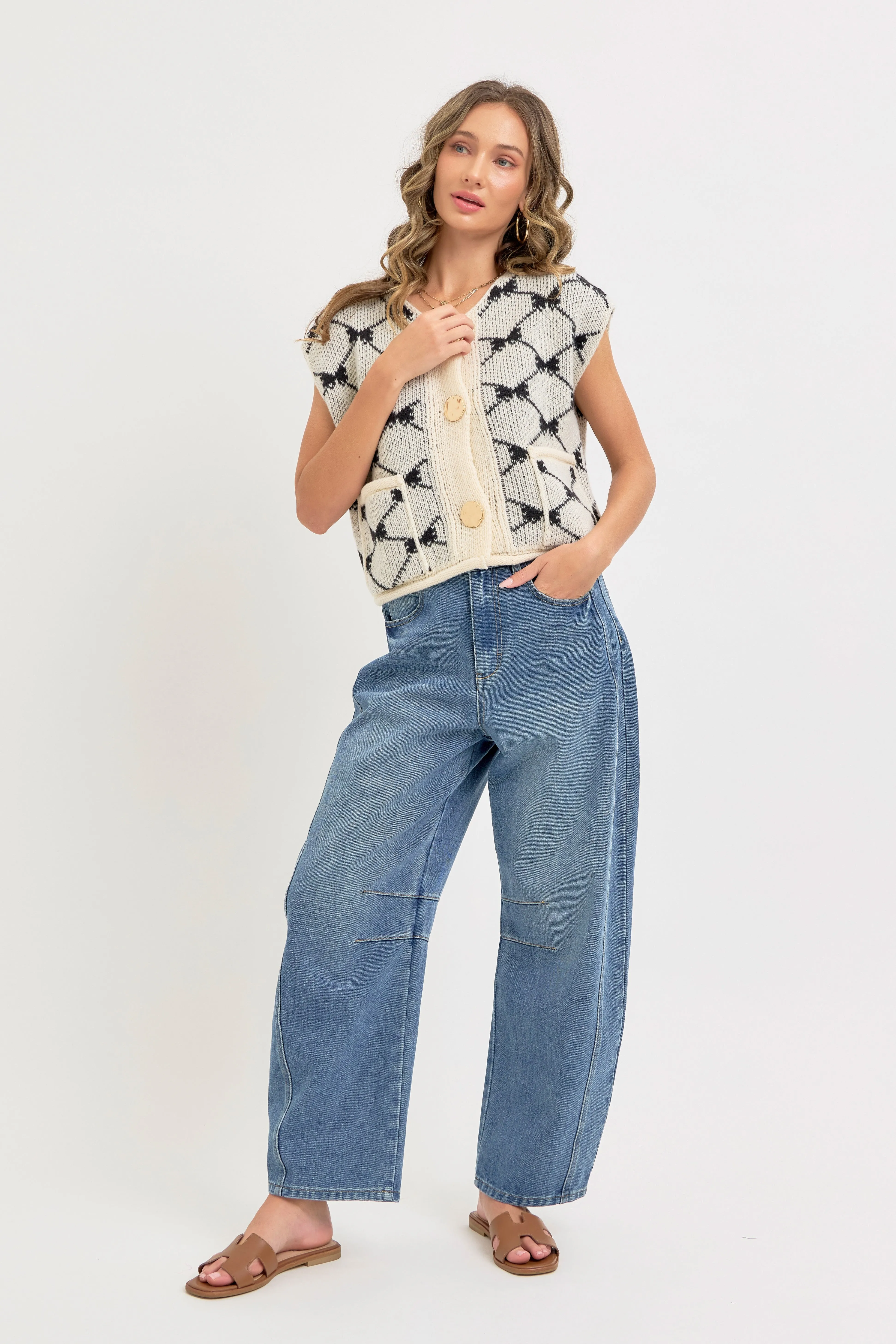 Barrel Mom Jean sold by Uforia Muse product image thumbnail 4