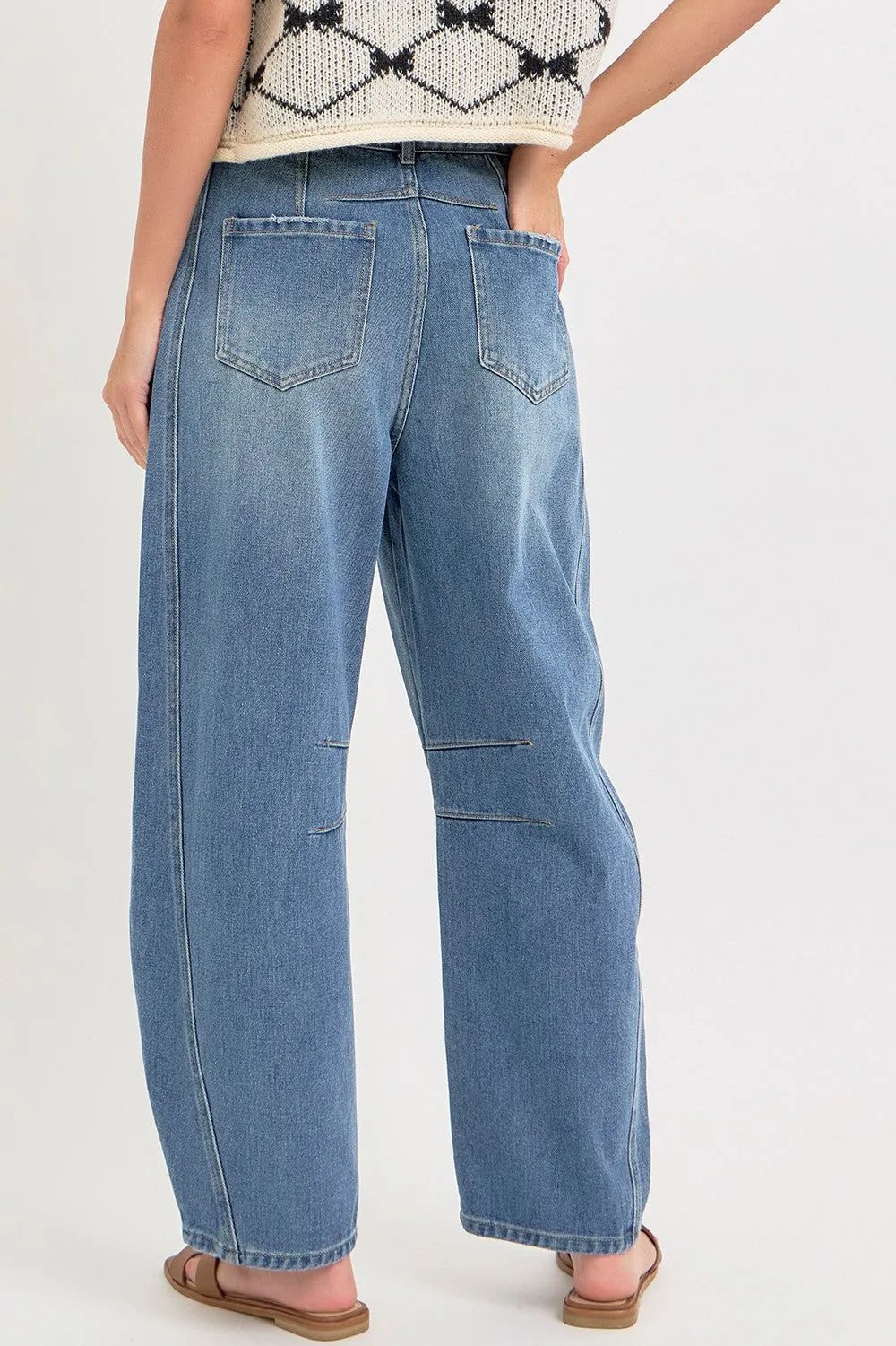 Barrel Mom Jean sold by Uforia Muse product image thumbnail 2