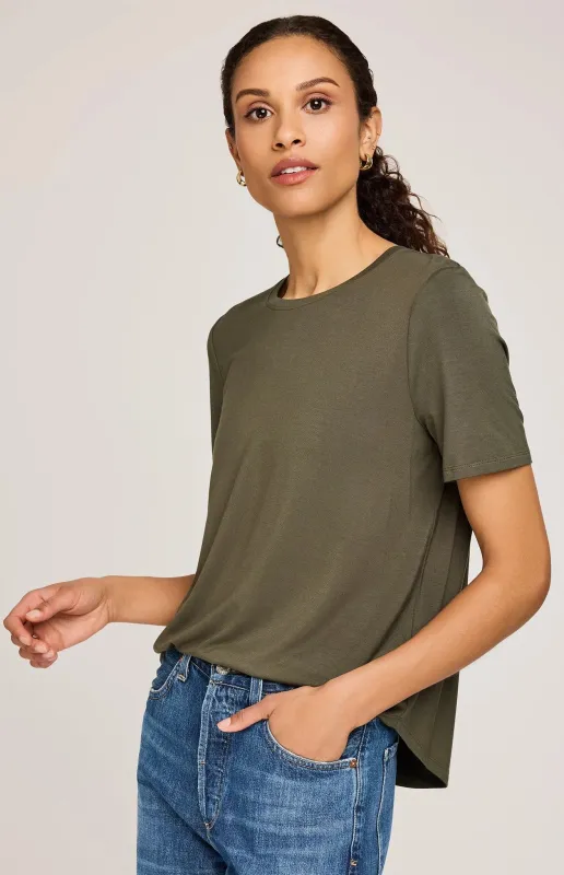 Brielle Tee- Jasper- Gentle Fawn sold by Uforia Muse